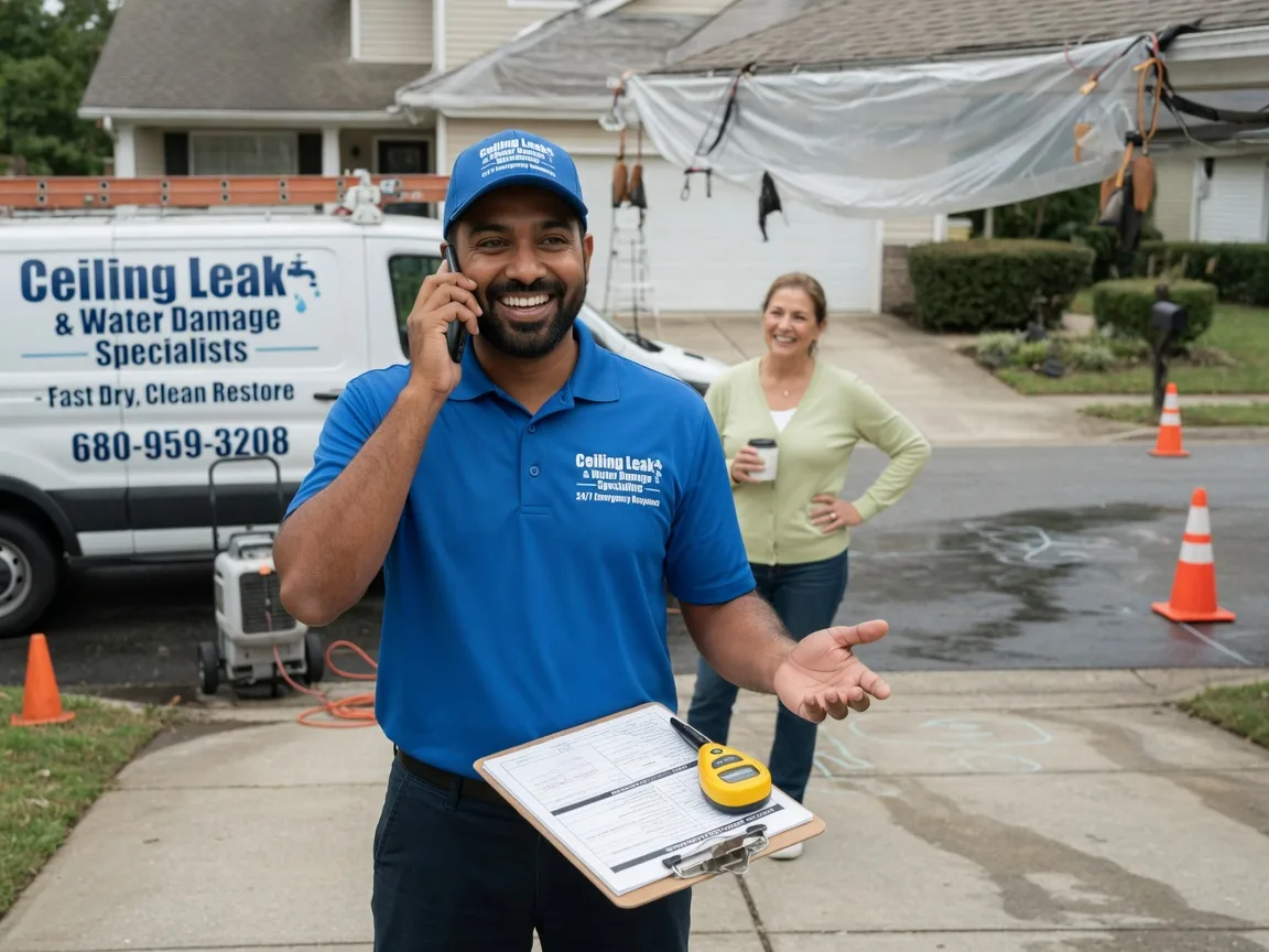 Ceiling Leak Cleanup Germantown, MD FAQs